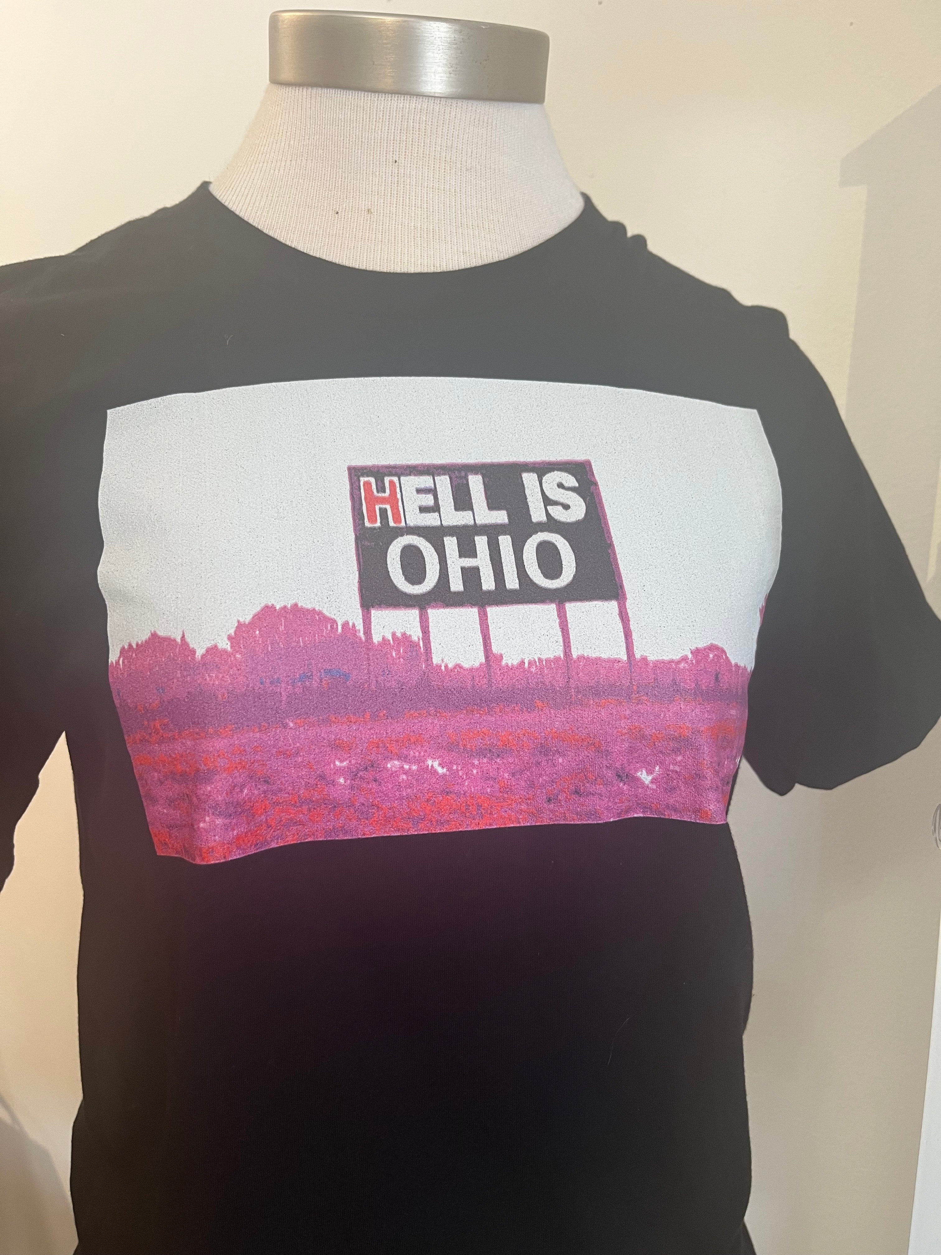 Hell is Ohio Unisex Tshirt - Black